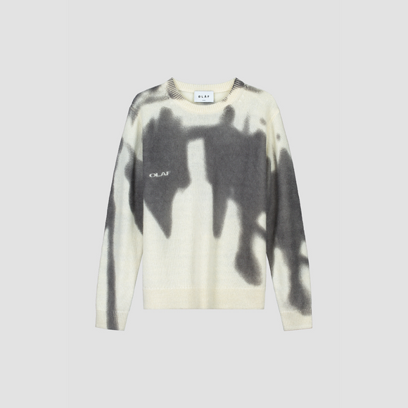 Passenger Mohair Knit Crewneck - Off White