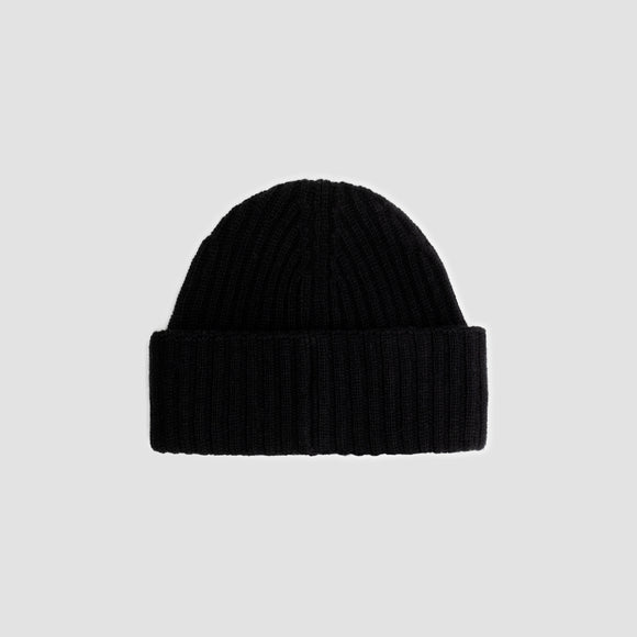 Wool Beanie - Black