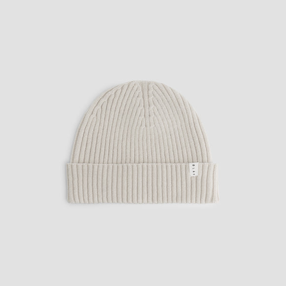 Wool Beanie - Cement