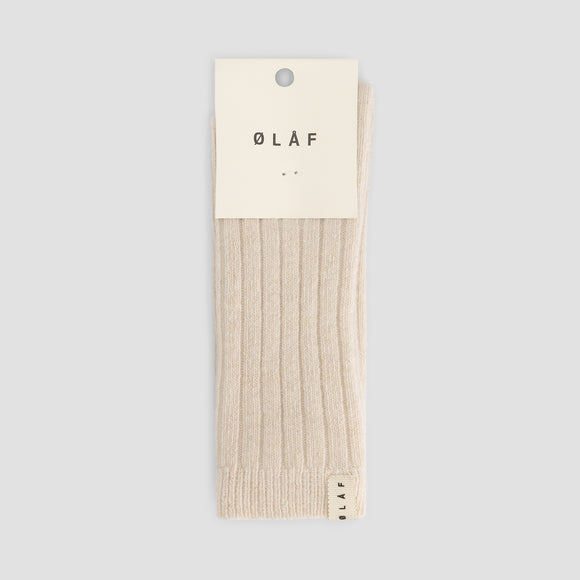 Wool Socks - Cement
