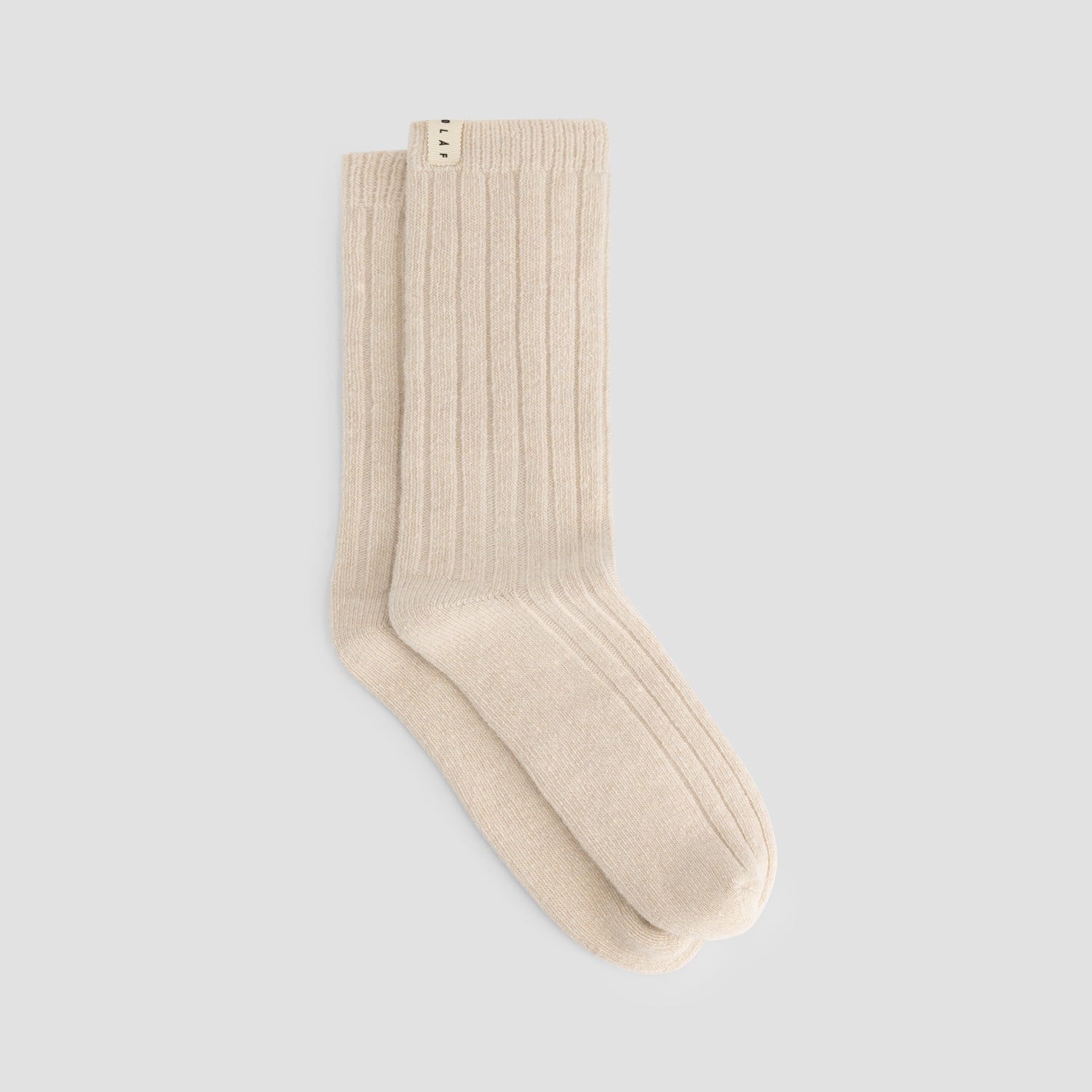 Wool Socks - Cement