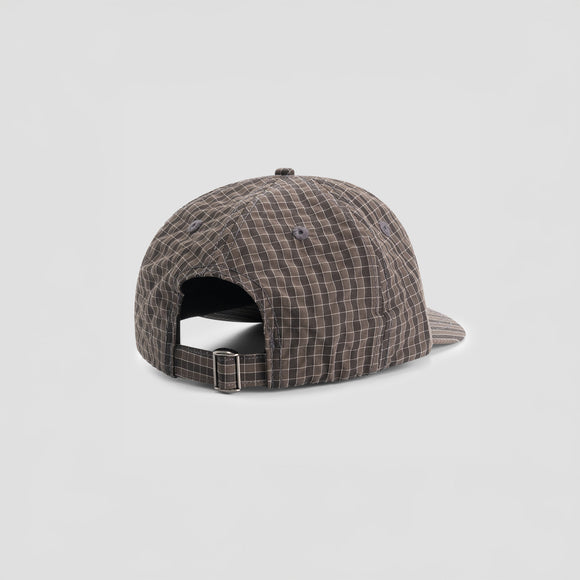 Checked 5 Panel Cap - Hot Fudge