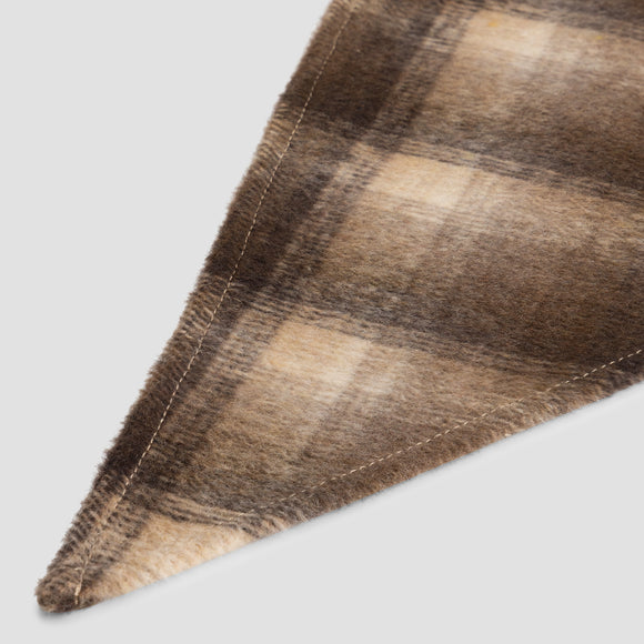 Checked Hooded Scarf - Check