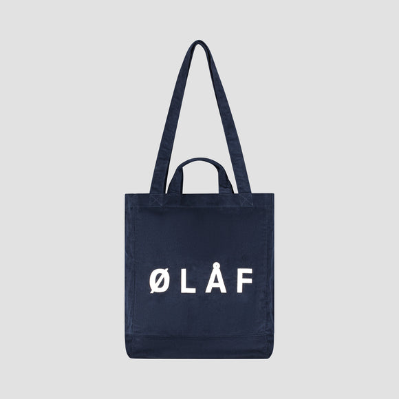 Corduroy Tote Bag - Navy