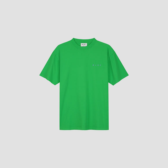 Face Crayon Tee - Apple Green