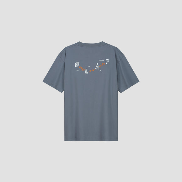 Arrows Tee - Dusty Blue