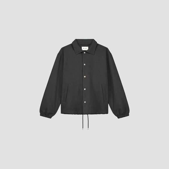 Tailored Coach Jacket - Grey Melange