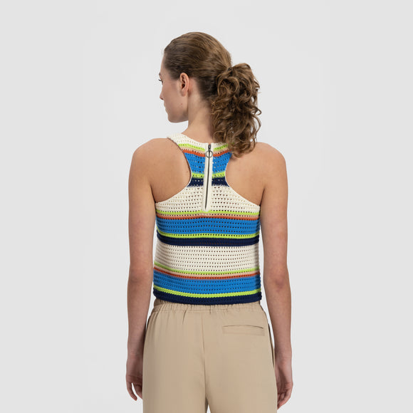 WMN Crochet Knit Top - Multi