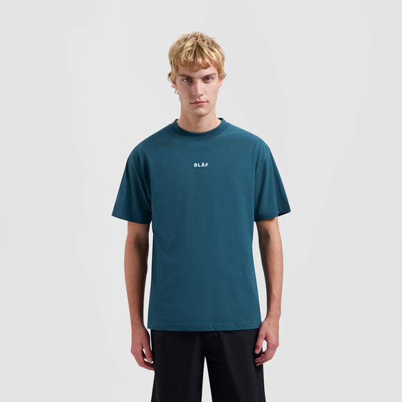 Block Tee - Ocean Green