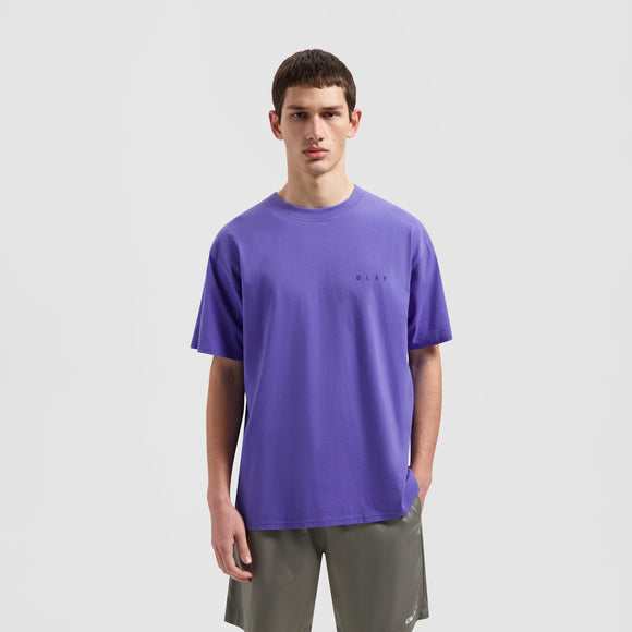 Face Crayon Tee - Bluebell