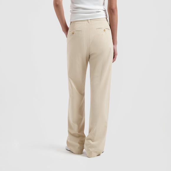 Tailored Straight Pants