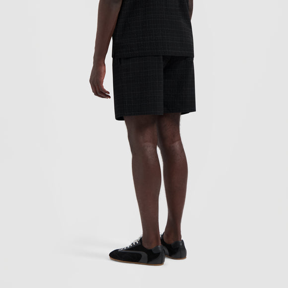 Fine Check Shorts