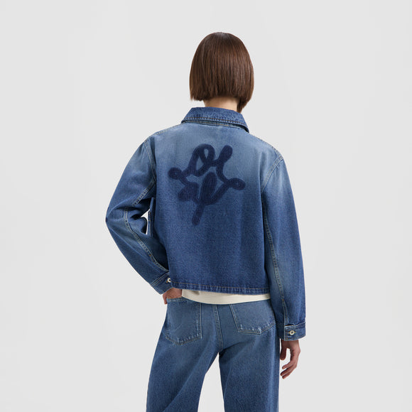 Monogram Denim Jacket