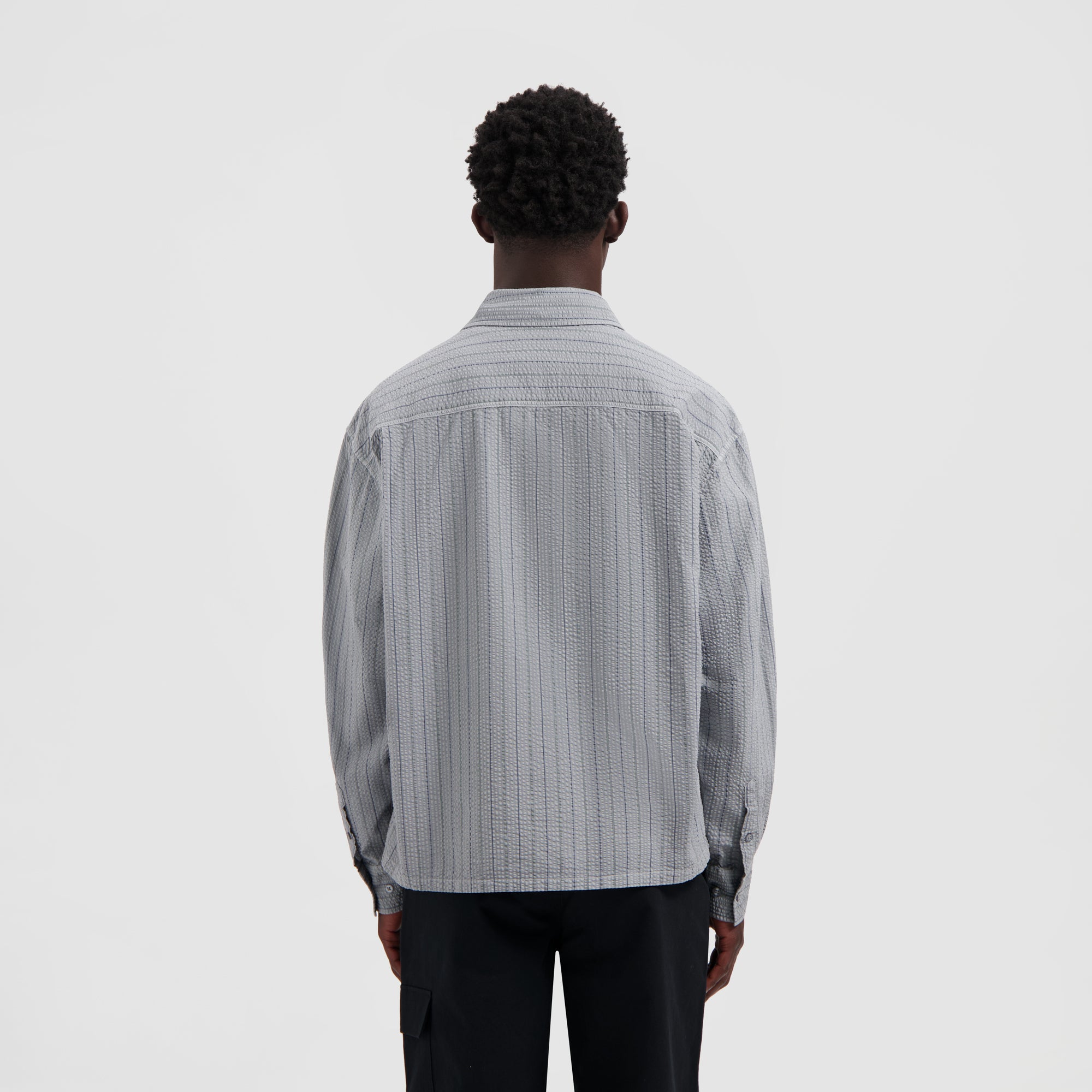 Striped Boxy Shirt