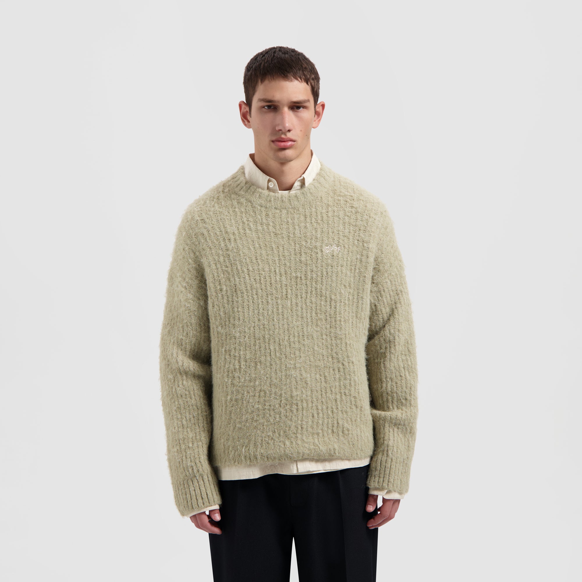Hairy Knitted Crewneck