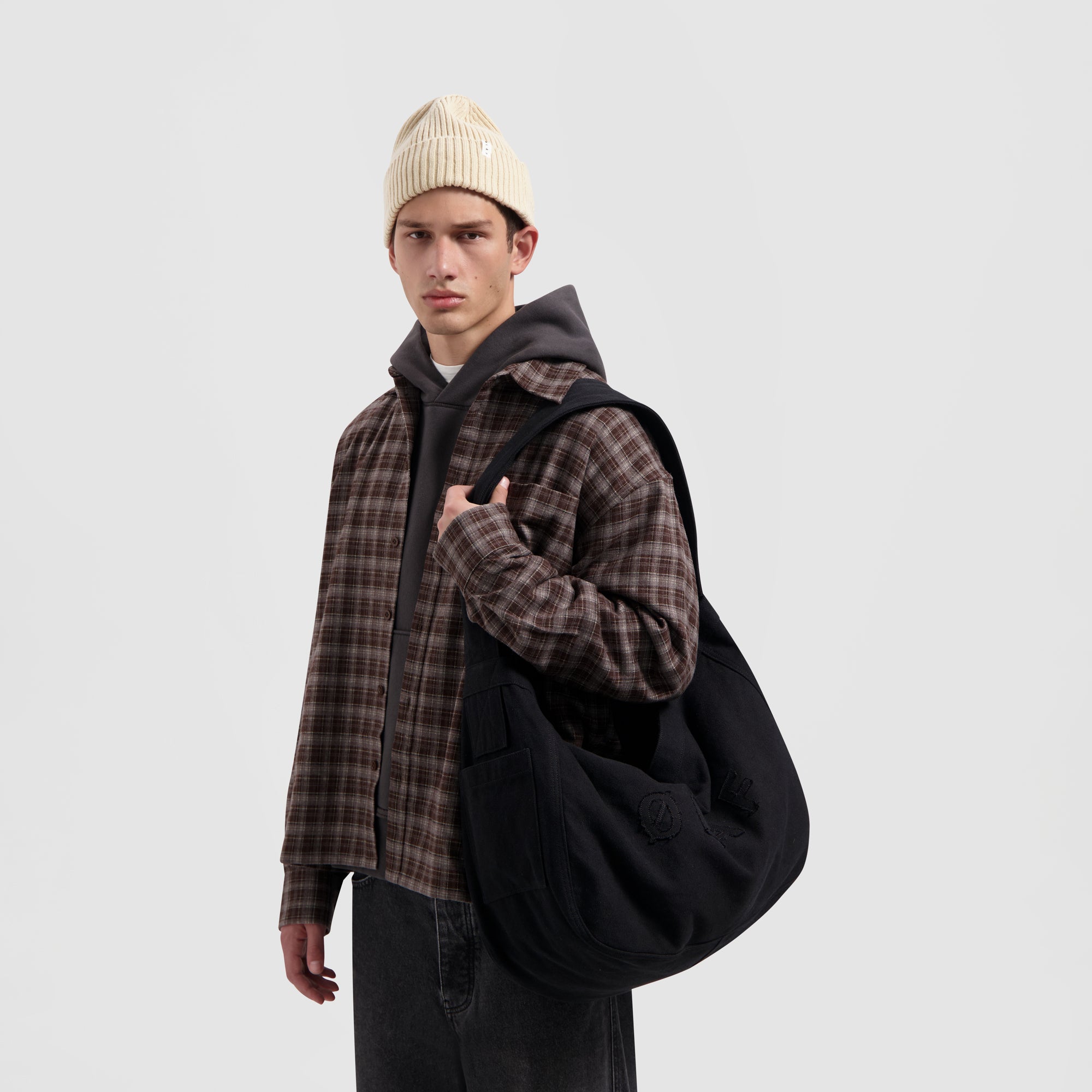 Wool Beanie - Cement