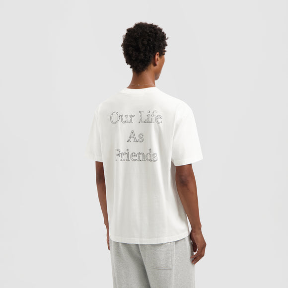 Crafted Friends Tee - Optical White