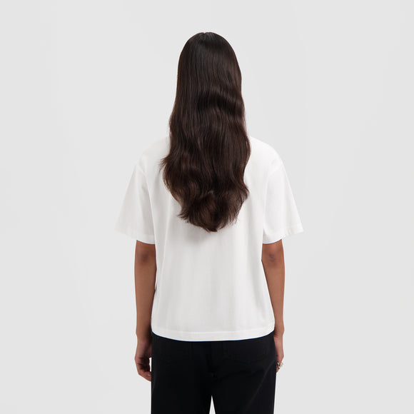 Monogram Regular Tee - Optical White