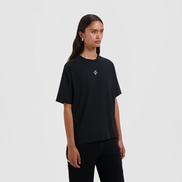 Monogram Regular Tee - Black