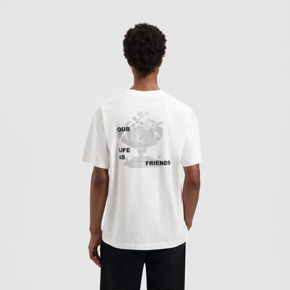Crafted Fruit Bowl Tee - Optical White