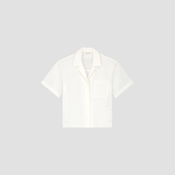WMN Utility Shirt SS - White