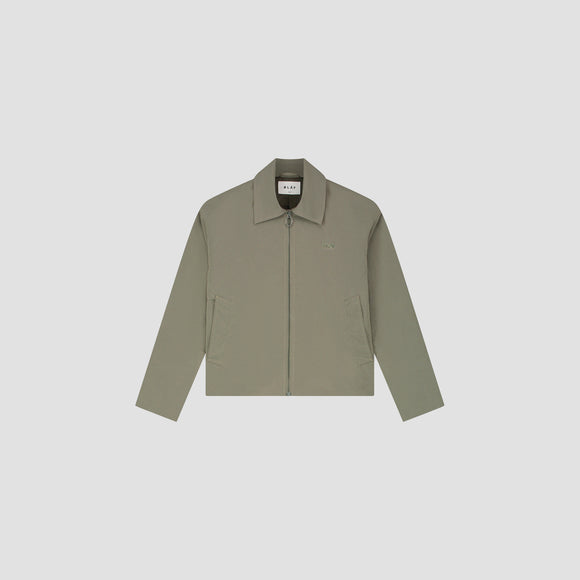 WMN Zipped Nylon Jacket - Grey