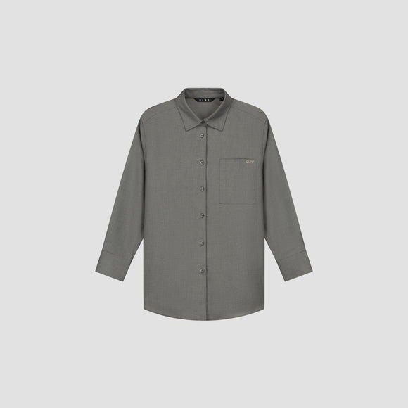 Drapey Shirt - Grey