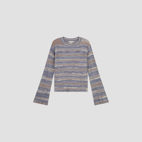 Space Dye Knit - Purple