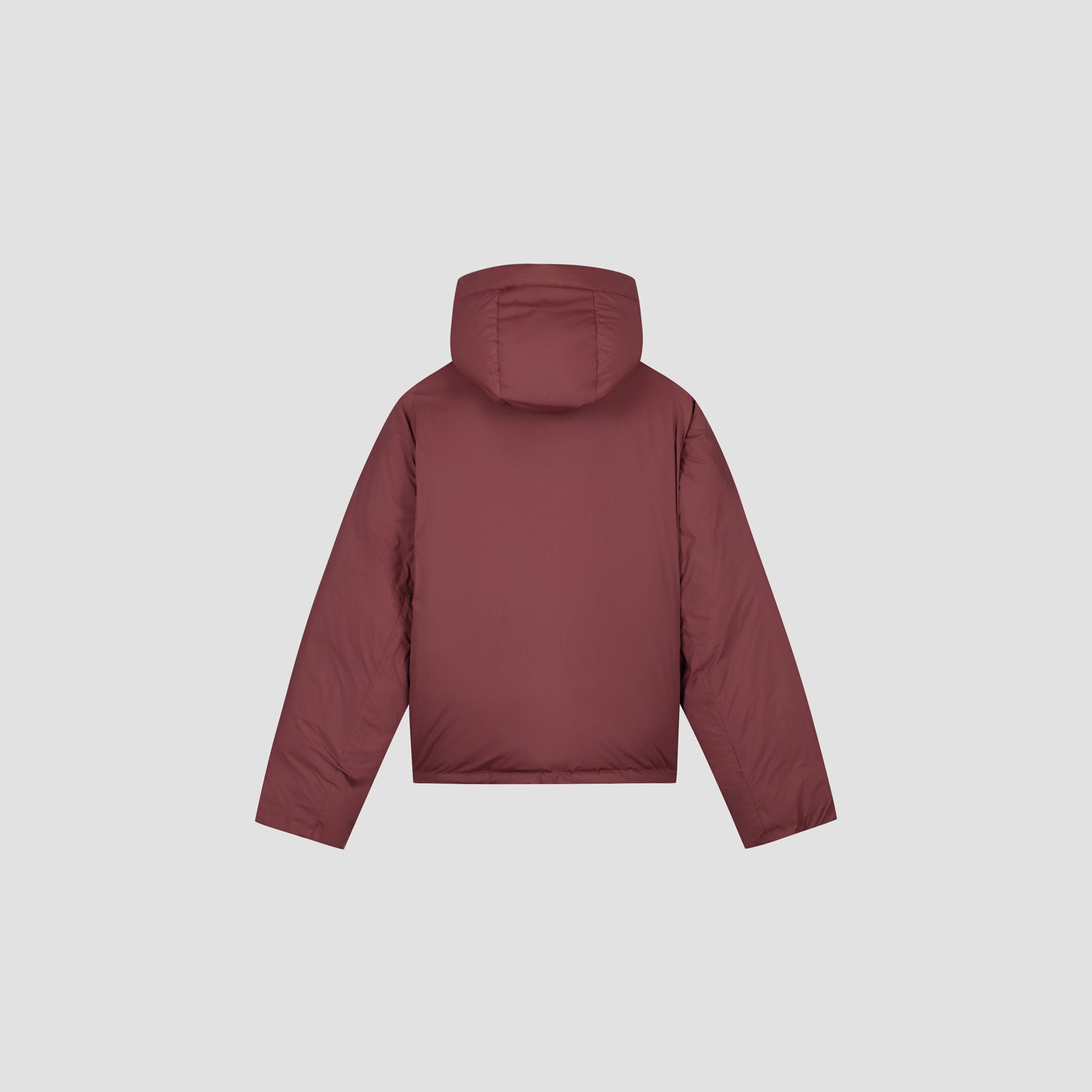 Hooded Puffer Jacket - Rum Raisin