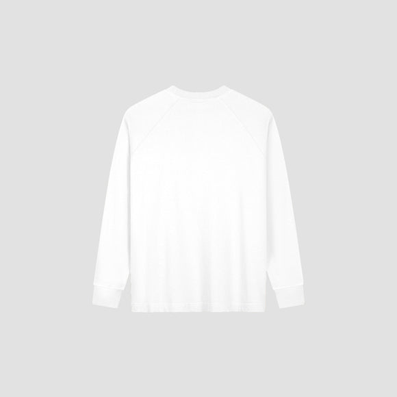 Signature LS Tee - Optical White