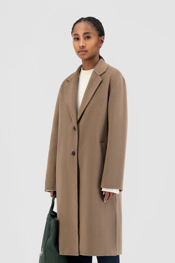 ØLÅF WMN Wool Coat - Beige