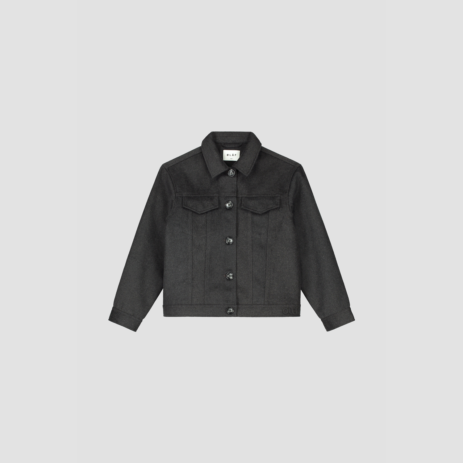 WMN Trucker Jacket - Dark Grey