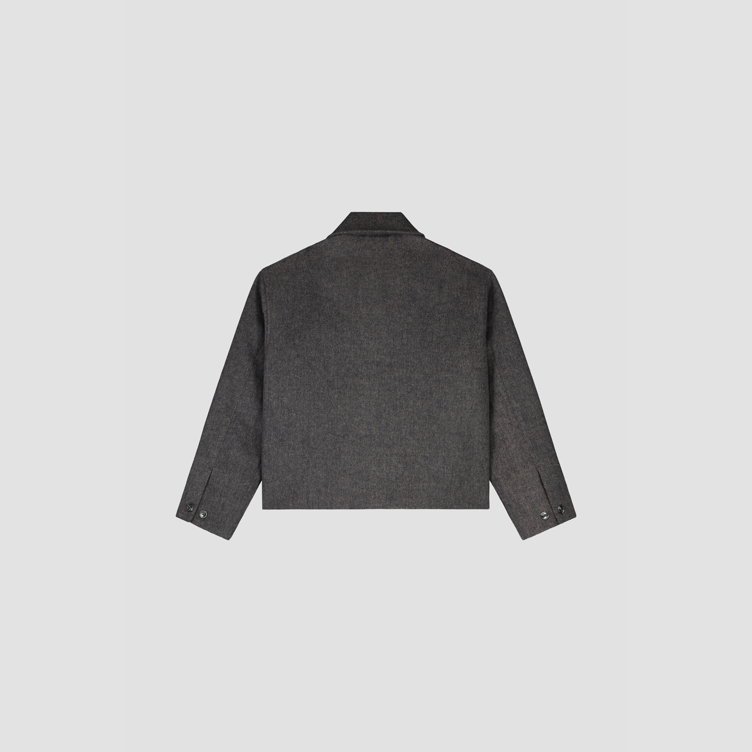 WMN Wool Twill Jacket - Grey / Blue