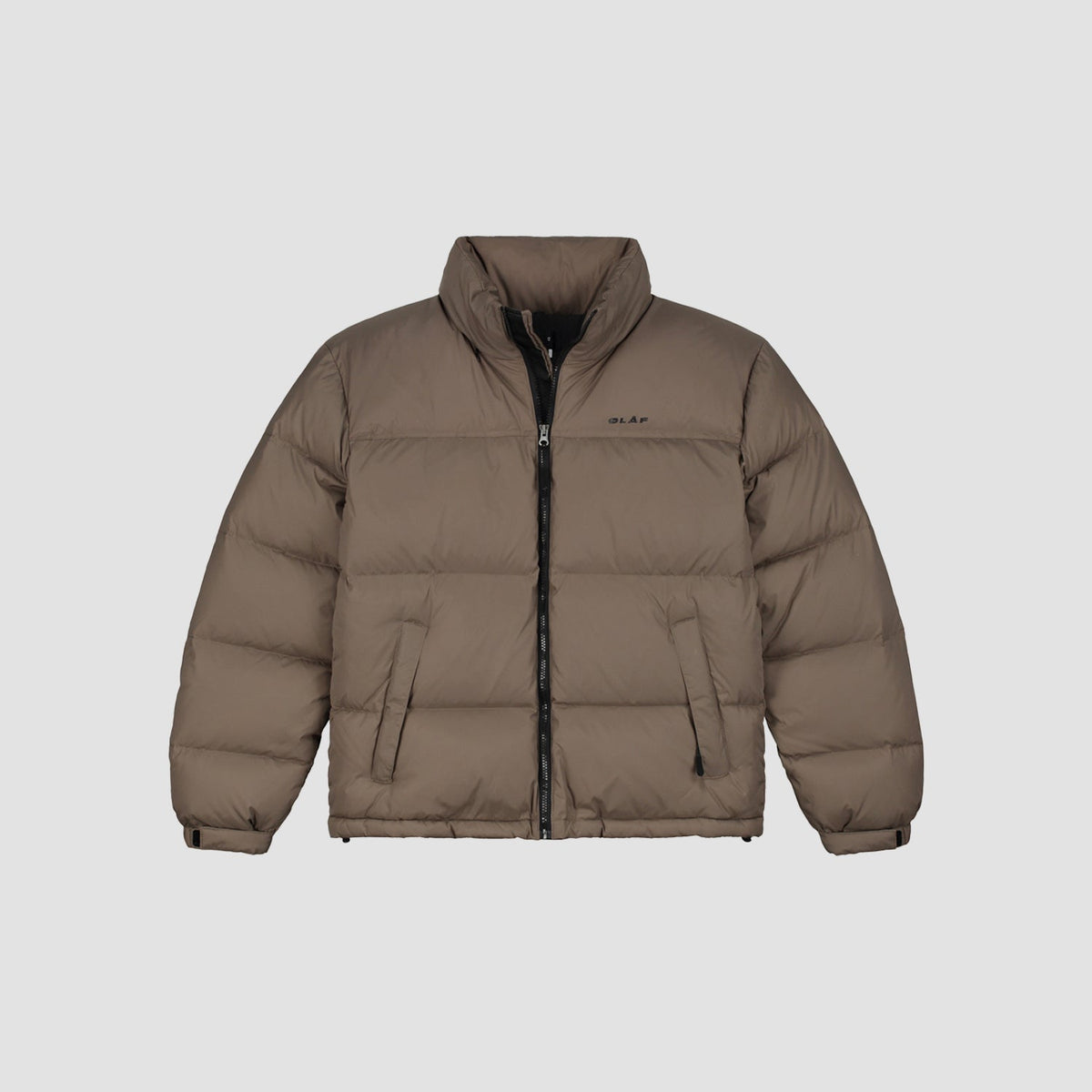 OLAF PUFFER JACKET | LIGHT BROWN
