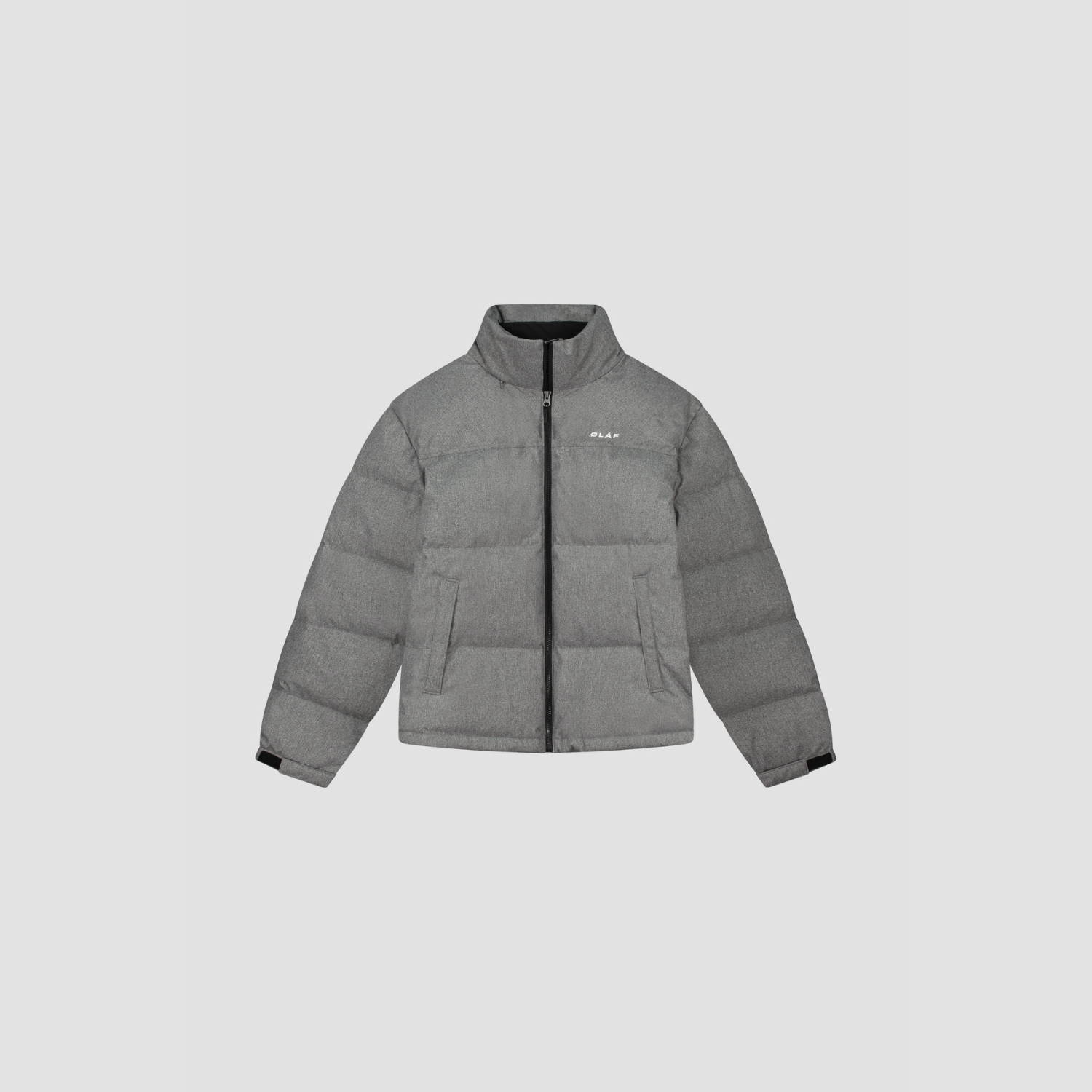 Puffer Wooly Jacket - Grey