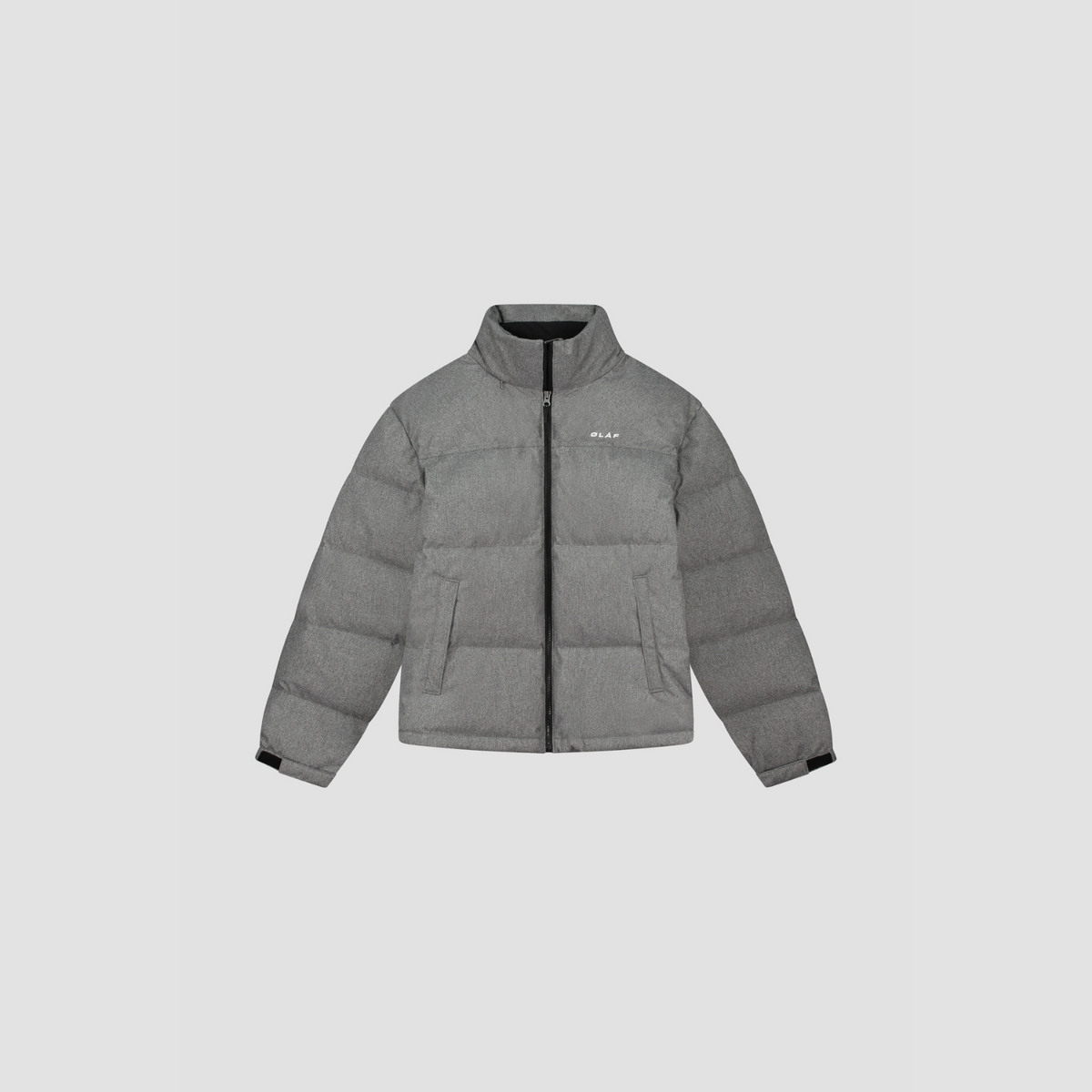 OLAF WOOLY PUFFER JACKET | GREY