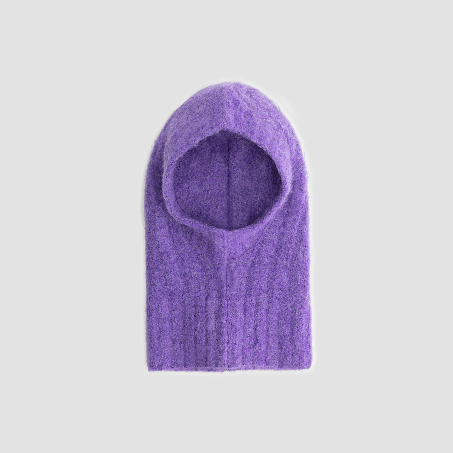 Rib Balaclava - Purple