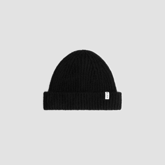 Rib Beanie - Black
