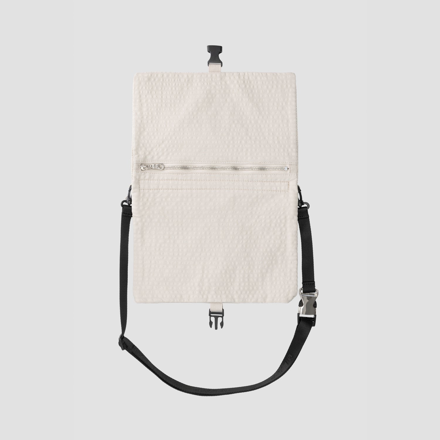 Passport Seersucker Bag - Cement