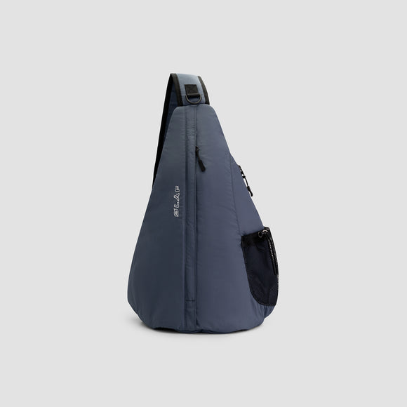 Puffer Sling Bag - Blue Slate