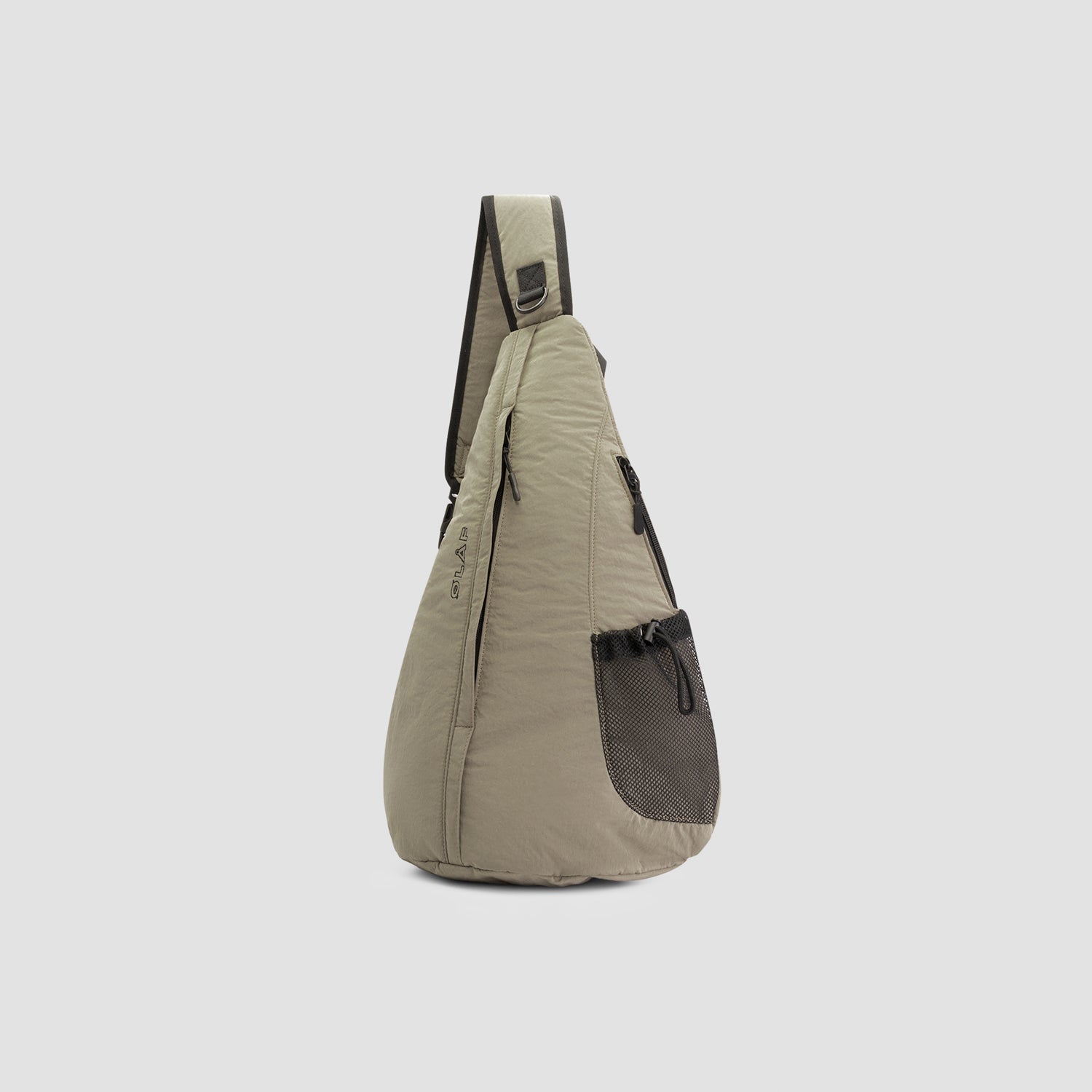 Nylon Sling Bag - Grey