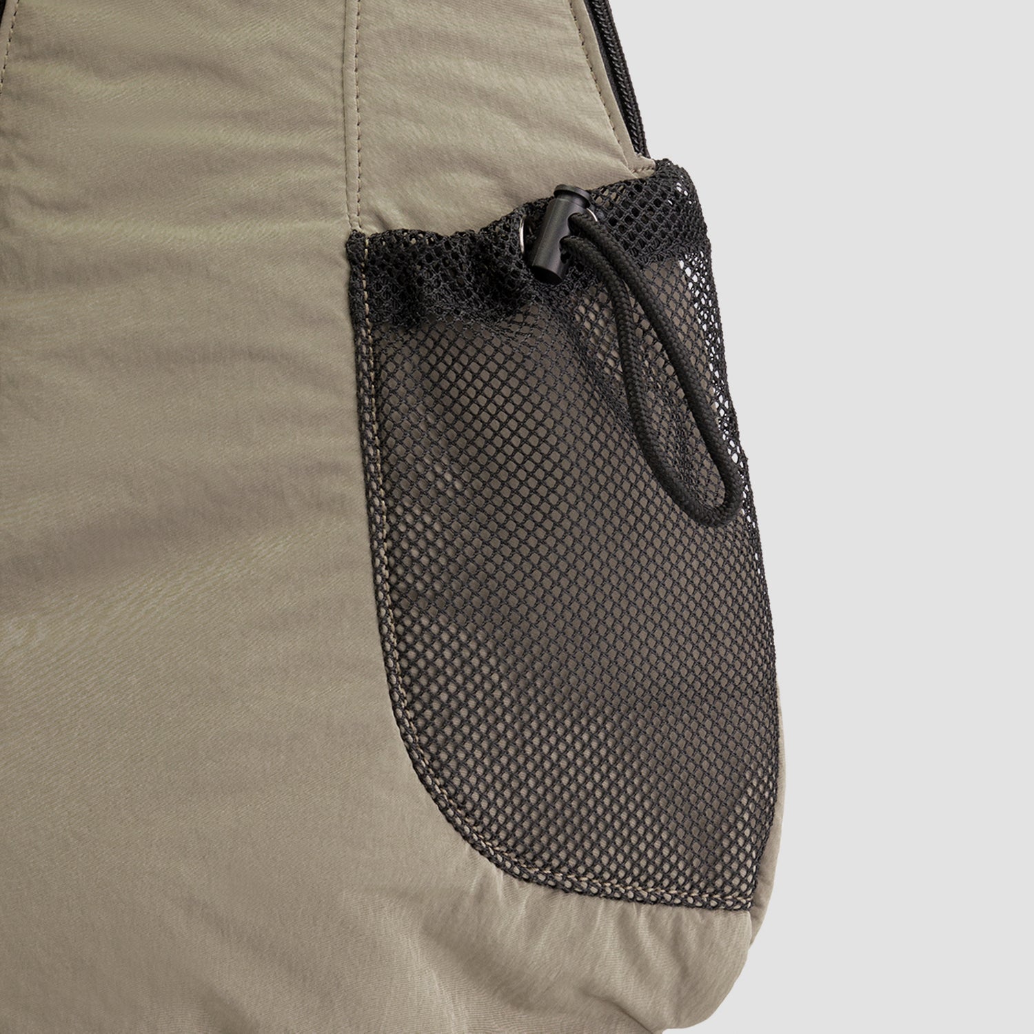 Nylon Sling Bag - Grey