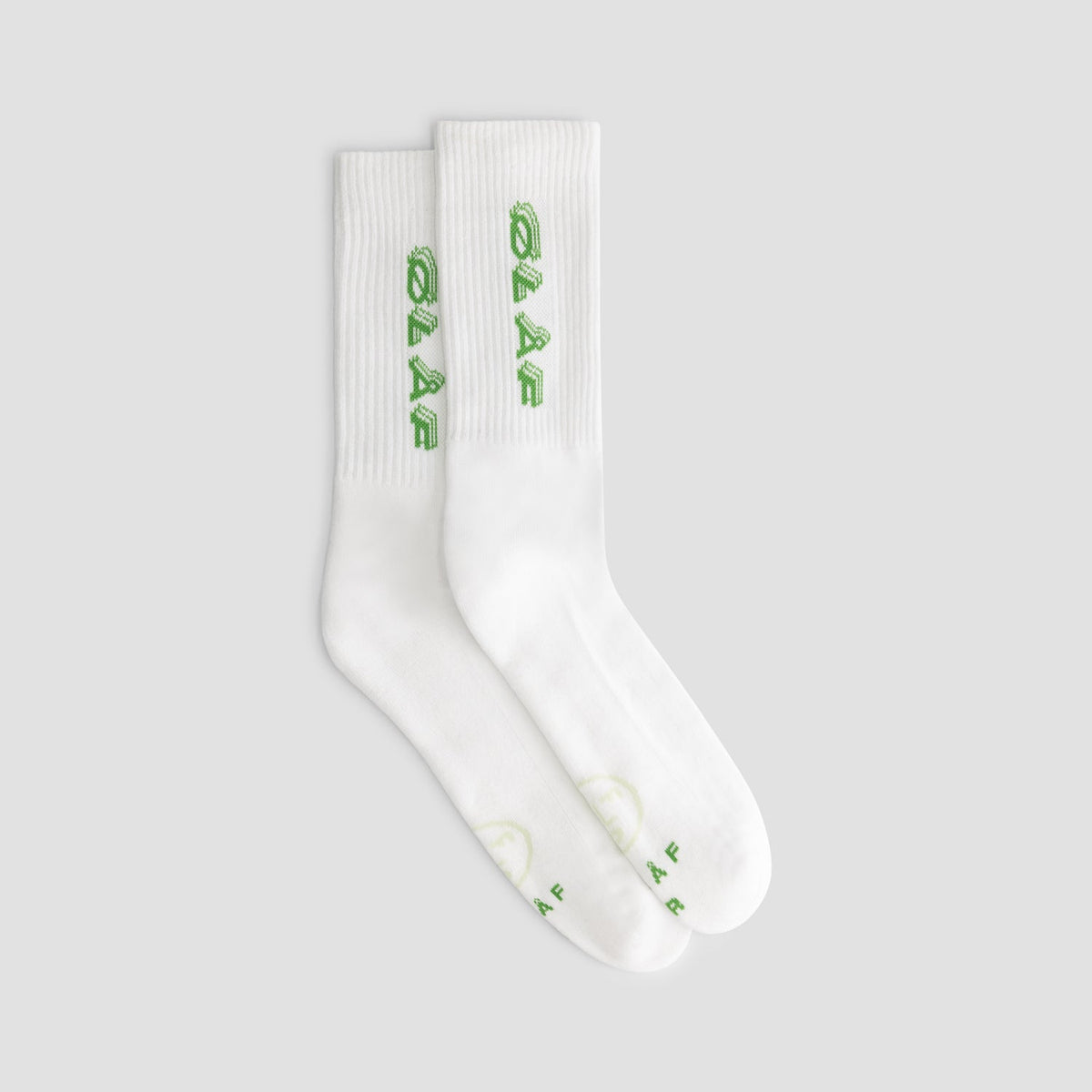 TRIPLE ITALIC SOCKS | OPTICAL WHITE