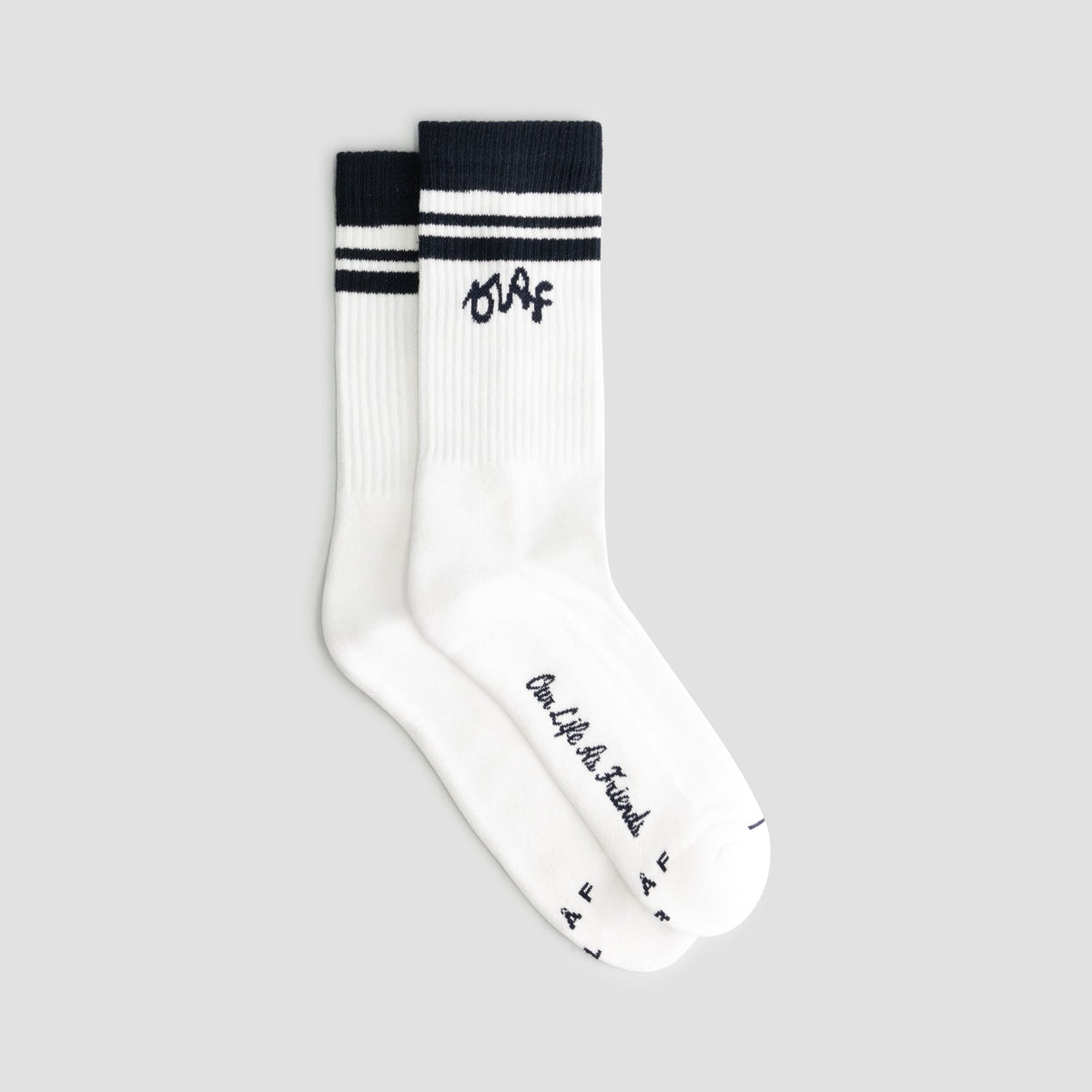 VARSITY SOCKS | OPTICAL WHITE