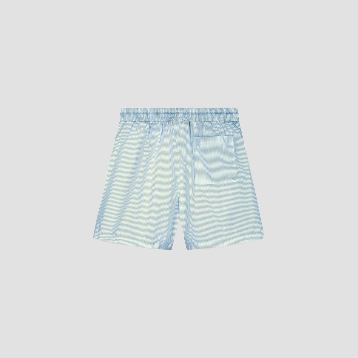 STRIPE SUN AOP SHORTS | SURF BLUE