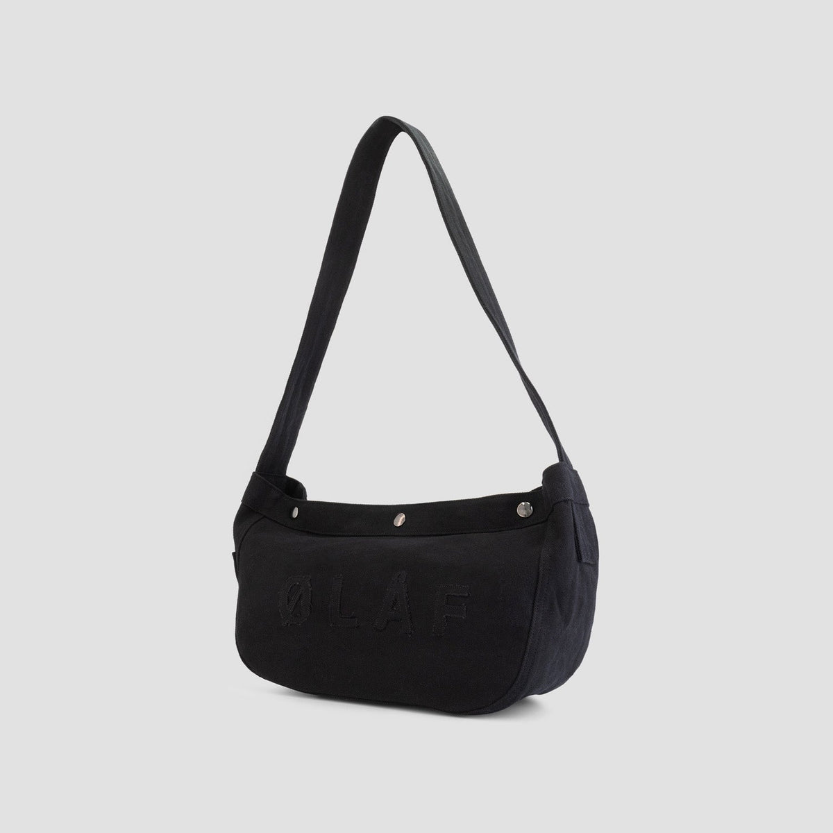 SMALL NEWSPAPER BAG | BLACK