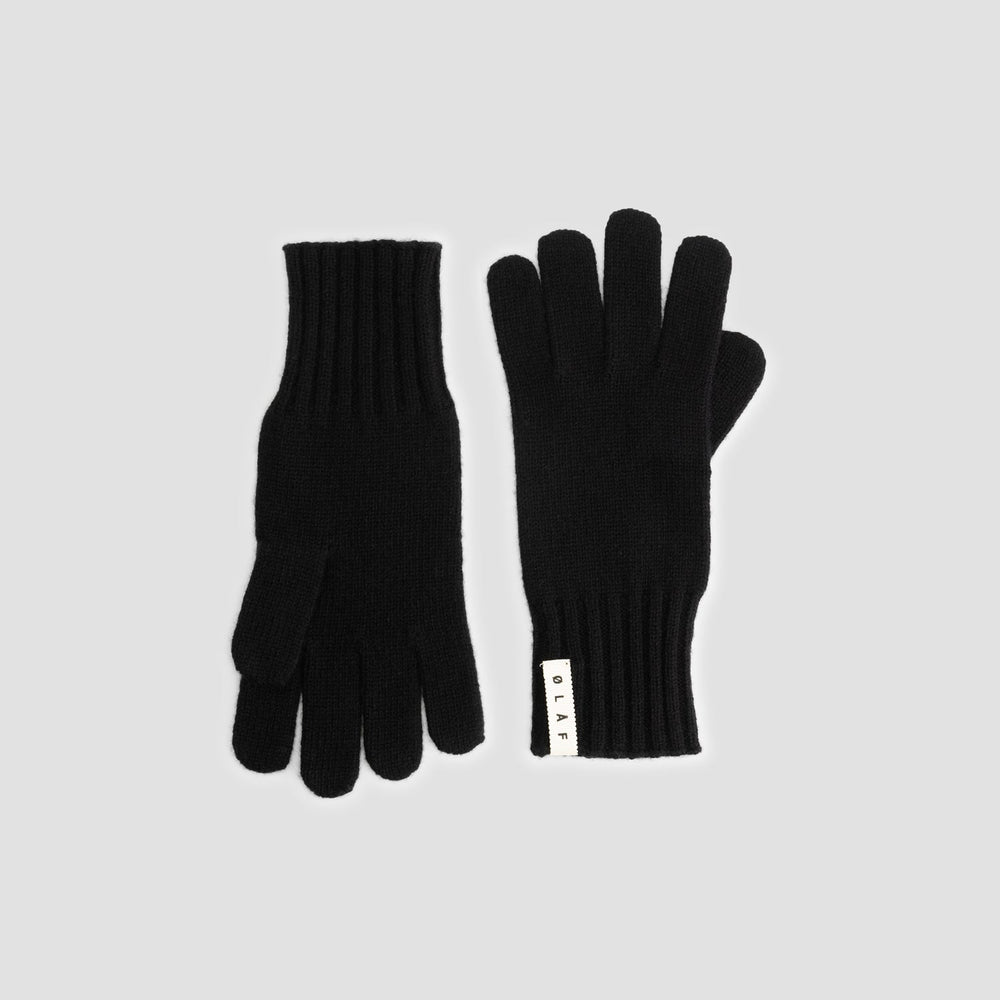 WOOL GLOVES | BLACK