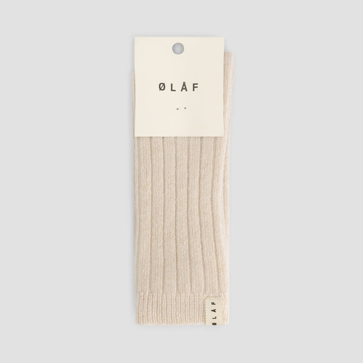 WOOL SOCK | CEMENT
