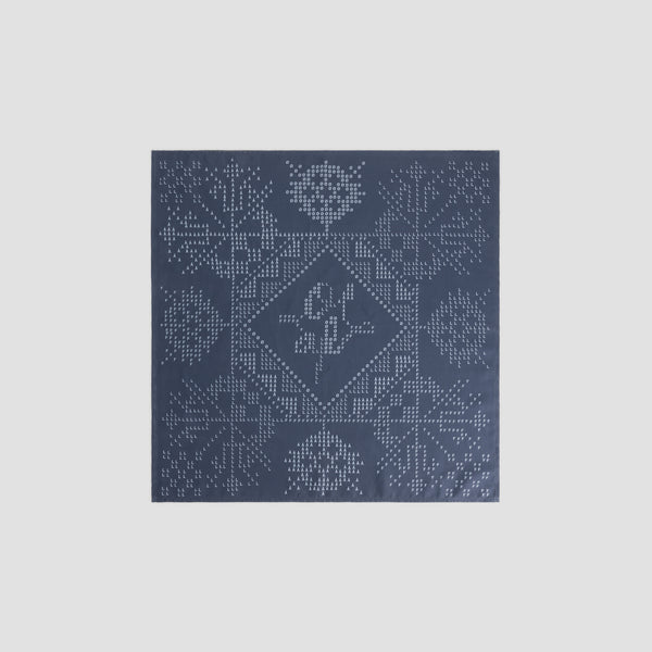 Crafted Monogram Bandana - Navy