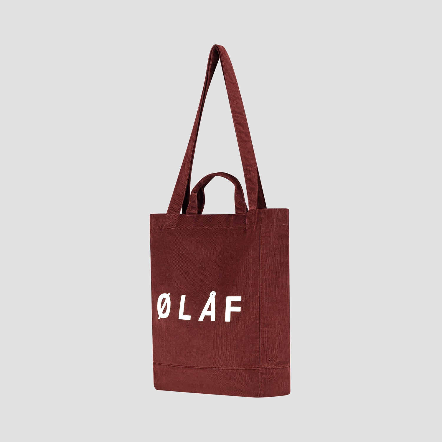 Corduroy Tote Bag - Rum Raisin